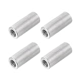 PATIKIL M10 Runde Verbindungsmuttern 4 Stück 0.63' Außendurchmesser x...