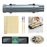 YSOOUA Sushi Maker Kit Tragbarer Sushi Maker Bazooka Sushi Set mit Rolling...