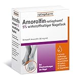 Amorolfin-ratiopharm 5% wirkstoffhaltiger Nagellack: Medizinischer...