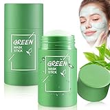 EHIOG Green Mask Stick 2er Set – Deep Cleanse Clay Mask für...
