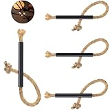 WDEC 4 Stück Wicks Zunder für Feuerstahl - Einfaches anzünden &...