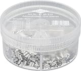 KNIPEX Sortimentsboxen mit 1900 unisolierten Aderendhülsen 5 x...