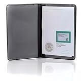 CreativDesign KFZ Schein Schutzhülle PVC 2 Fächer Etui Mappe viele Farben...