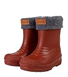 Kavat Gimo WP Gummistiefel Regenstiefel mit Wolle, Schuhgröße:EUR 25, Rot...