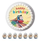 Anemowind 11 Stück Essbare Zug Kuchen Topper Zug Geburtstagskuchen...