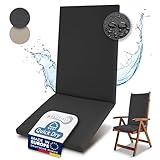 Beautissu Premium Hochlehner Auflage 100% Wasserdicht 120x50cm –...