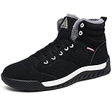 Mishansha Herren Winterschuhe Warm Gefüttert Schneestiefel Winter Outdoor...