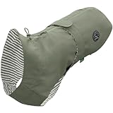 HUNTER Hunde-Regenmantel Milford, Farbe: grün, ergonomische Passform für...