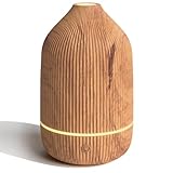SALUBRITO Aroma Diffuser, 100ml Holzkorn Diffusor für ätherische Öle,...
