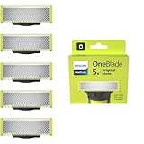 Philips OneBlade Ersatzklingen für alle OneBlade und OneBlade Pro Modelle,...