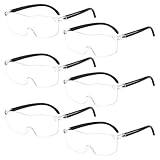 6pcs Vergrößerungsbrille Lupenbrille für Brillenträger Kopflupe Die...