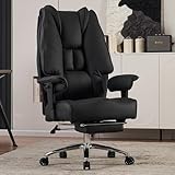 EXCEBET XXL Bürostuhl Ergonomisch, Chefsessel mit Hoher Rückenlehne,...