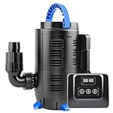 Forever Speed Teichpumpe für außen regelbar 80W Eco Motor Bachlaufpumpe...