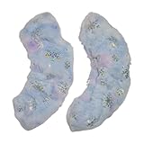 KESOTO Skate Covers Eisschutz Flanell Schuhüberzug Schlittschuhschoner...