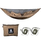 OneTigris KOMPOUND Reisehängematte 1 Person Outdoor Hängematte mit...