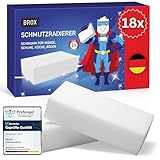 BROX® Schmutzradierer – 18 Schwämme – Radierschwamm für Haushalt,...