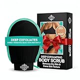 Dermasuri Tiefenpeeling-Handschuh – Polierender Körperpeeling-Handschuh...