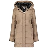 Geographical Norway Damen Deneza Lady Damenparka, Taupe, M