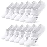 Toes Home 6 Paar Sneaker Socken Damen 39-42, Füßlinge Sneakersocken mit...