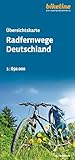 Radfernwege Deutschland: Übersichtskarte 1:650.000 (bikeline Panorama)