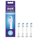 Oral-B Pulsonic Clean – ORIGINAL Aufsteckbürsten für Schallzahnbürsten...