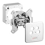 GigaBlue GB4 Satdose 4-Fach Enddose Twin Antennendose Class A Sat Dose 2X...