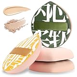 4 Stück Make-up-Schwamm für Foundation Puderquaste Große Make-up-Kissen...