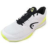 HEAD Unisex Grid Squash-Schuh, Weiß/Gelb, 40 EU