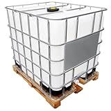 REKUBIK 1000l IBC Tank Ballasttank auf Holzpalette (Gebraucht/Gespült)