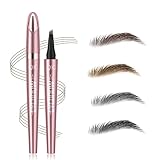 Magischer Augenbrauenstift Mit 4 Mikrogabelspitzen - Langlebig, Wasserfest...