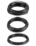 QWORK® 3 Größe Bonsai Draht Eloxiertes Aluminium Draht für Pflanzen und...