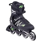 K2 Skates Herren Inline Skates F.I.T. 80, black - green, 30E0873.1.1.115