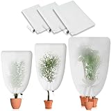 iophi 3 Stück Winterschutz für Pflanzen, 80 x 120cm Frostschutz...