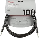 Fender Professional Series Gitarrenkabel, Hochwertiges Instrumentenkabel...