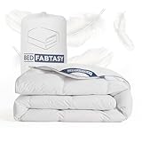 BedFabtasy Premium Daunendecke 135x200cm Sommerdecke, Leichte Sommer...