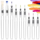 cobee 18 Stück Wasserpinsel Stifte, Wasserstift Set mit Befüllbarer...