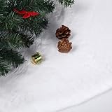 Herefun Weihnachtsbaumdecke, Plüsch Weihnachtsbaum Röcke,...