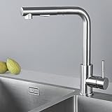 CECIPA Hochdruck Wasserhahn Küche Ausziehbar, Küchenarmatur mit Brause...