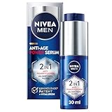 NIVEA MEN Anti-Age 2in1 Power Serum, Gesichtspflege für Männer mit...