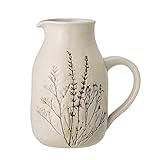 Bloomingville Krug Bea, Farbe Natur, Steingut, D12xH19 cm, 1500 ml,...