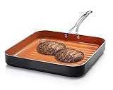 GOTHAM STEEL 1093 Gotham Stahl Antihaftbeschichtete Grill Pfanne mit...