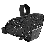 Generico Fahrrad-Satteltasche, wasserdicht, mit Reißverschluss,...