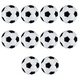 Qeapug 10 Stück Mini Tischkickerbälle, 32mm/1,26 Zoll Tischfussball...