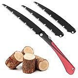 Klappsäge Astsäge 23cm - SK9 Hochkohlenstoffstahl, 2 Schneidpositionen &...