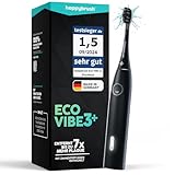 happybrush® Schallzahnbürste Eco Vibe 3+ – TESTSIEGER – 100 Tage...