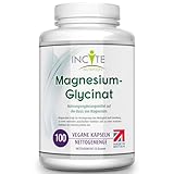 Incite Nutrition Magnesium Glycinat Nahrungsergänzungsmittel – 500 mg...