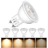 Dimmbar GU10 LED 5W Lampen, MR16 Reflektor LED Spots, Ersetzt 50W...