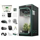 MARS HYDRO FC3000 Growzelt Komplettset with Samsung 301H EVO Led Grow Light...