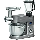 Clatronic Knetmaschine | Fleischwolf + Mixer + Knetmaschine | 1200 Watt |...