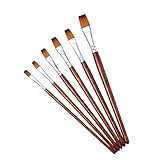 6pcs Aquarellpinsel Pinsel Nylon Pinsel Für Künstler Anfänger Acrylöl...
